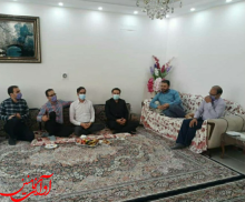 عیادت شهردار